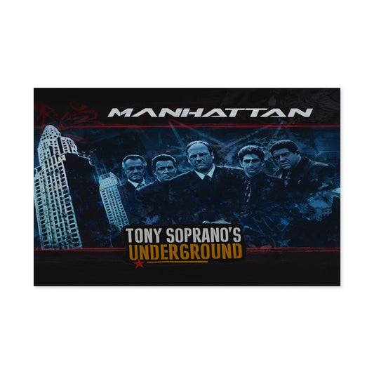 Manhattan Underground Tony Poster