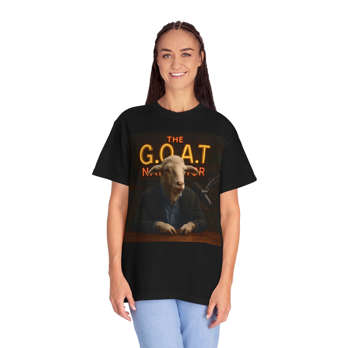 G.O.A.T Narrator Podcast T-Shirt