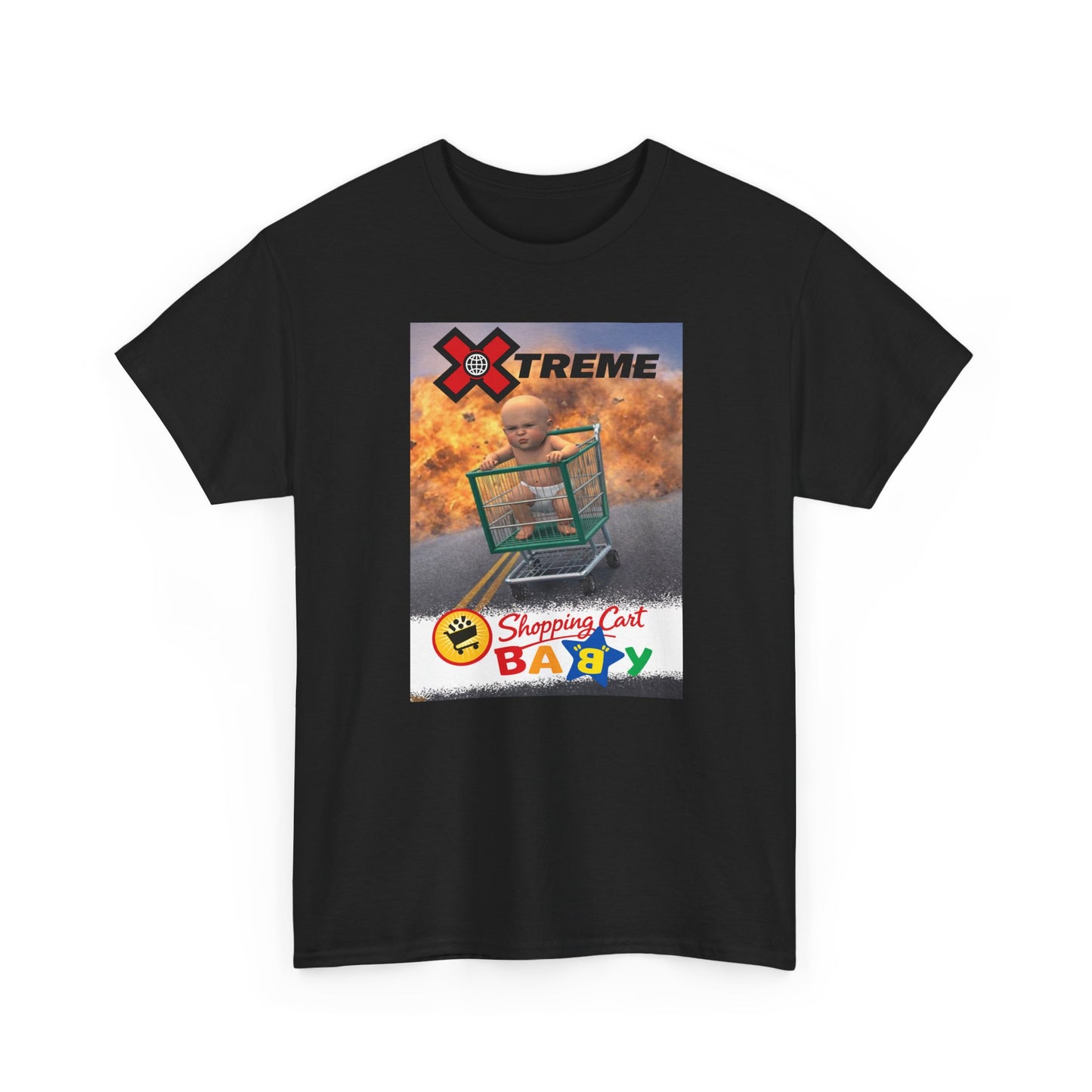 Extreme Shopping Cart Baby T-Shirt